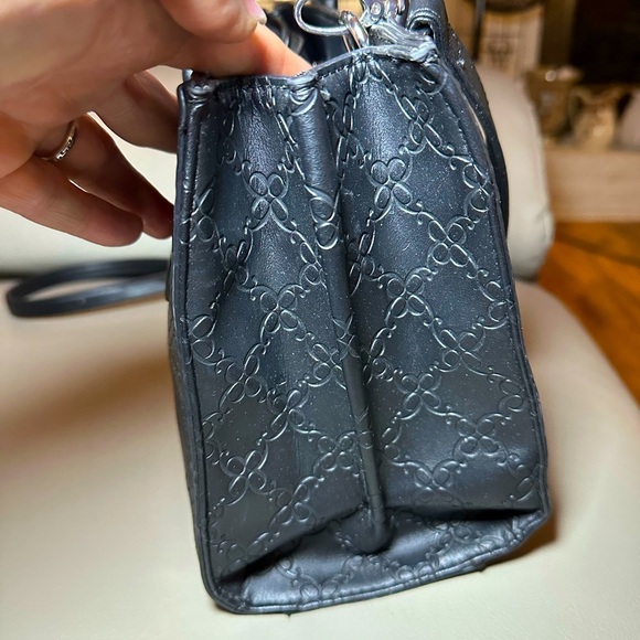 Nine West Women's Signature Handbag - NWOT Condition - Black/Silver - Picture 7 of 11